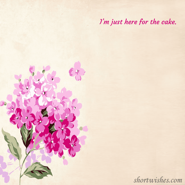 Postcard with a purple hydrangea