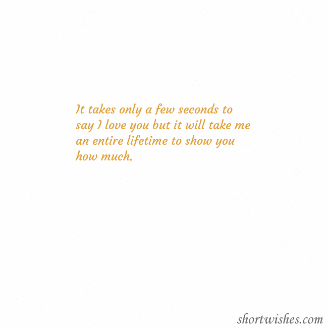 E-card animated golden heart