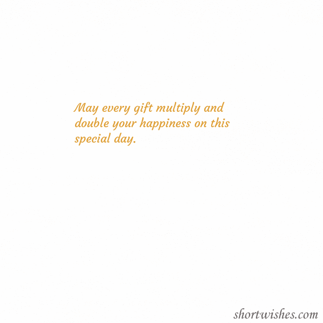 E-card animated golden heart