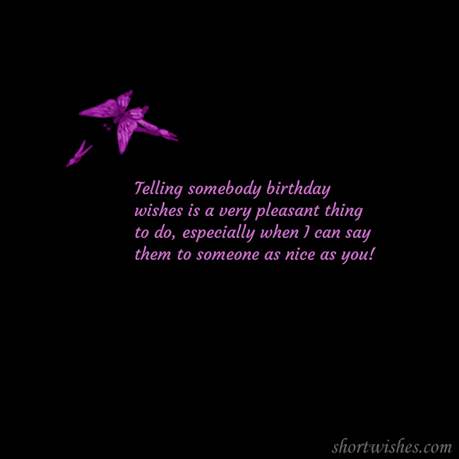 Greeting ecard with flying butterflies