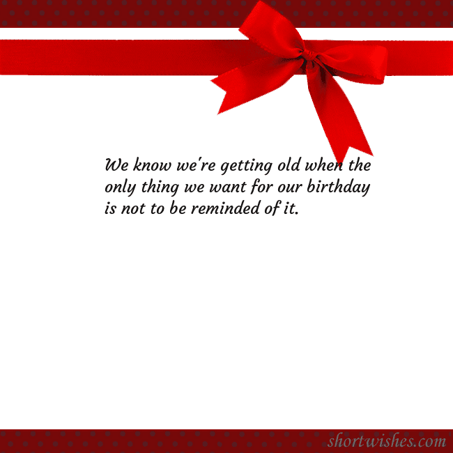 Greeting ecard with red ribbon