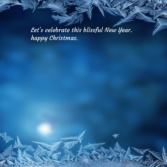 E-card with a frosted window