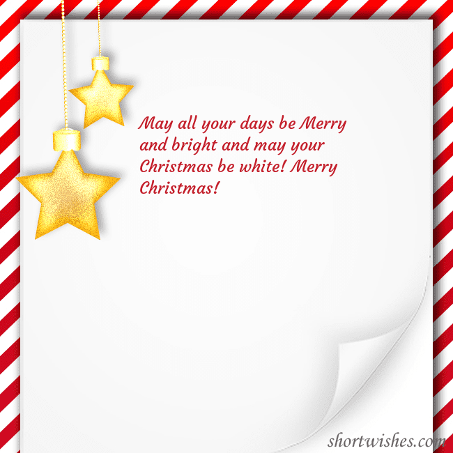 E-card with two stars