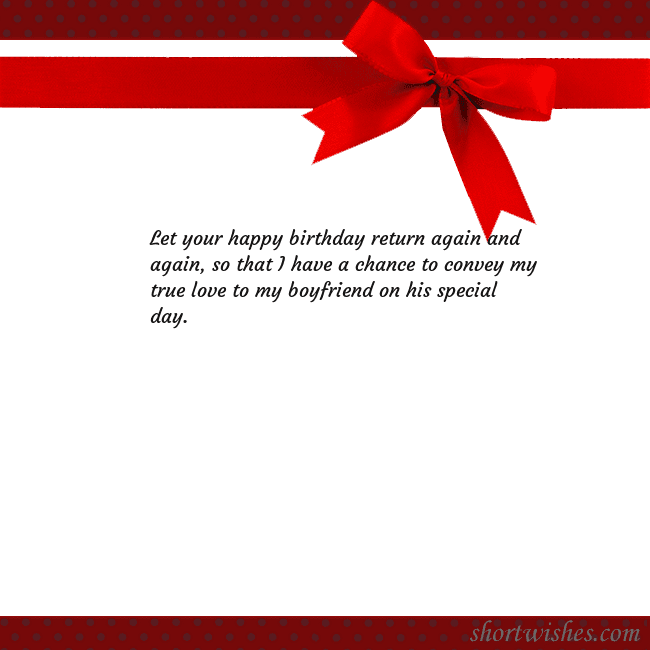 Greeting ecard with red ribbon