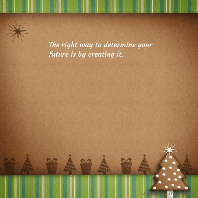 E-card with a gingerbread Christmas tree