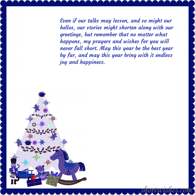 Postcard with a Christmas tree and a nutcracker