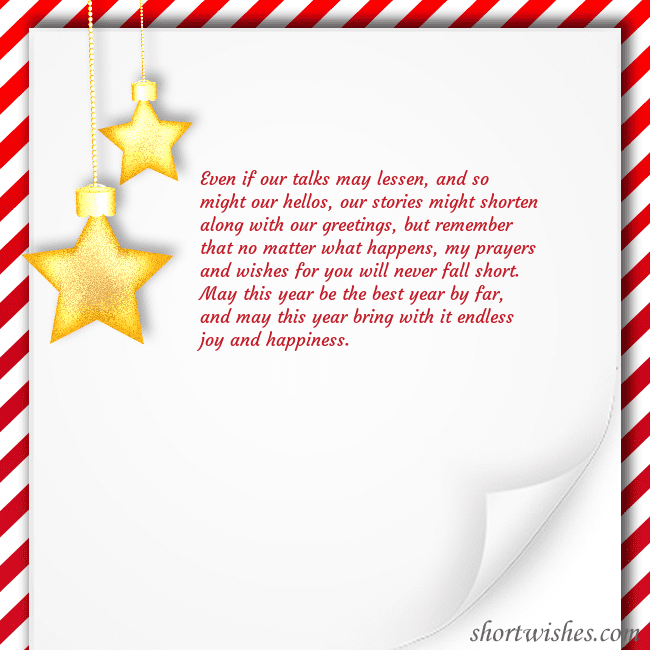 E-card with two stars