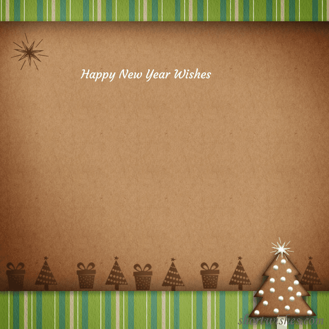 E-card with a gingerbread Christmas tree