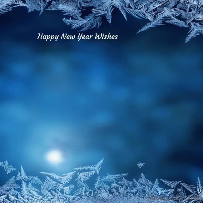 E-card with a frosted window