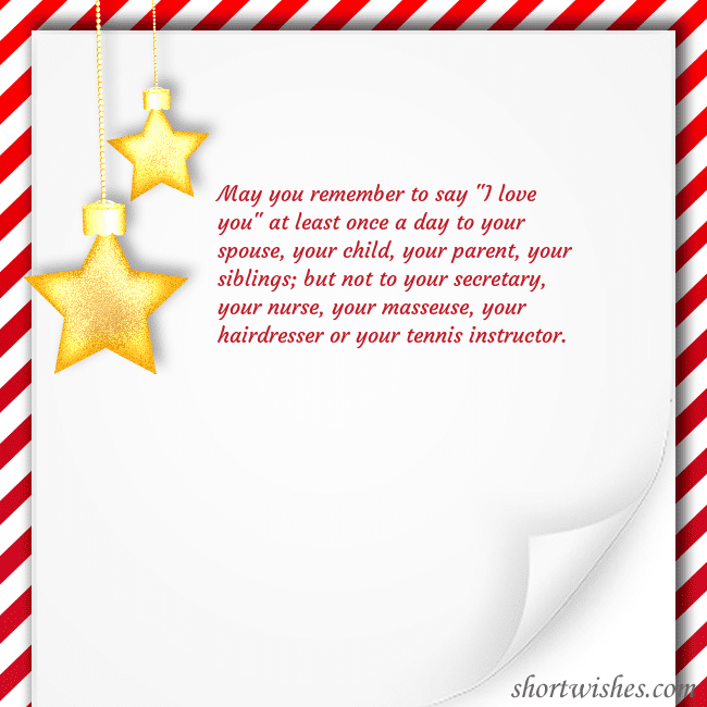 E-card with two stars