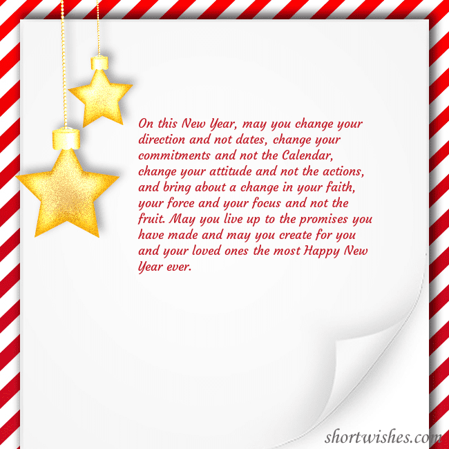 E-card with two stars