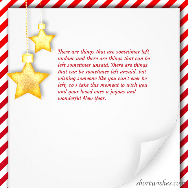 E-card with two stars