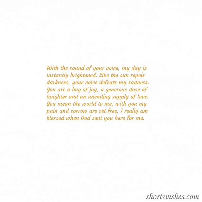 E-card animated golden heart