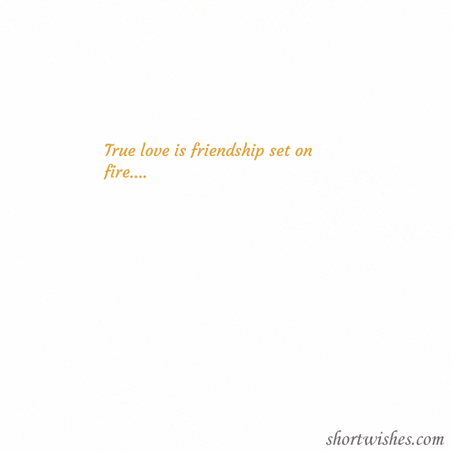 E-card animated golden heart