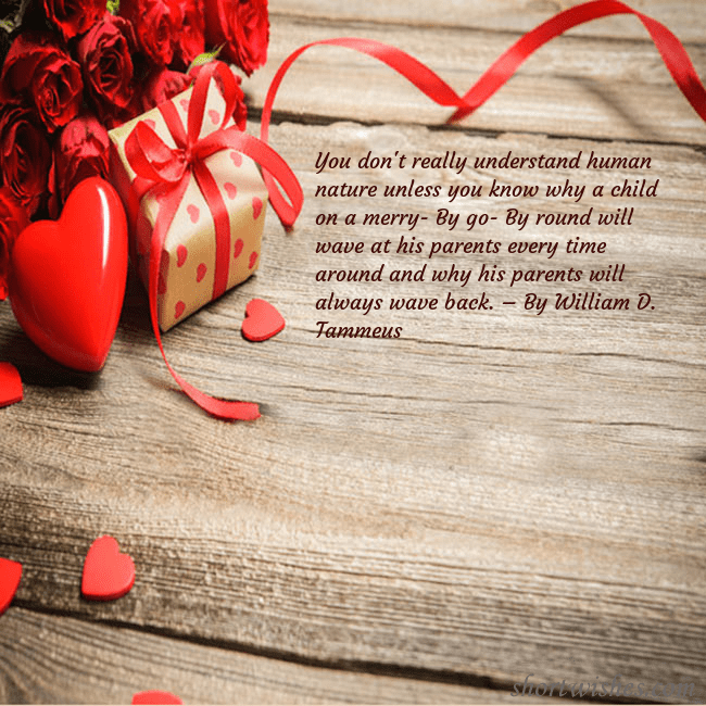 Ecard with a red heart You don't really understand human nature unless yo Ecard with a red heart