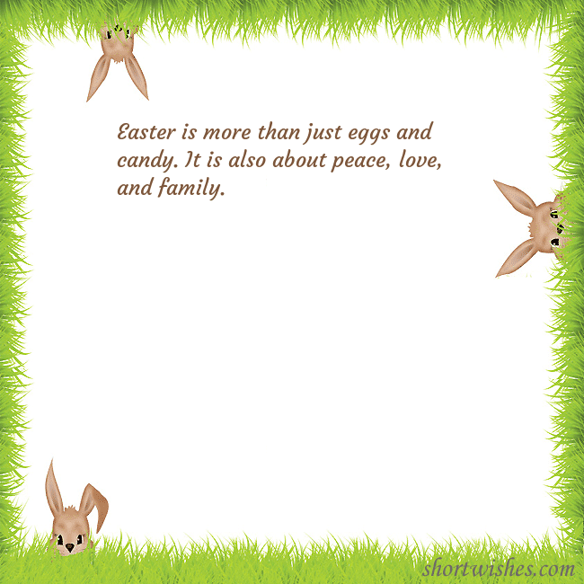 Easter ecards with rabbits