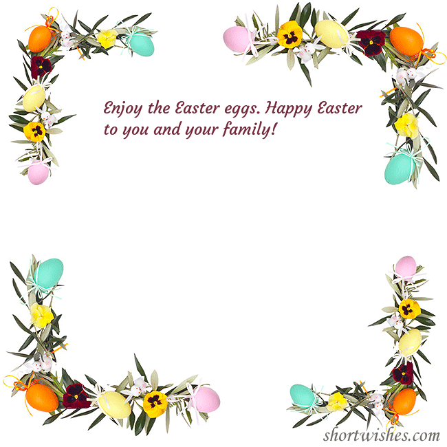 Easter greeting ecard