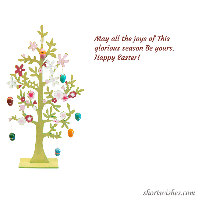 Happy Easter tree