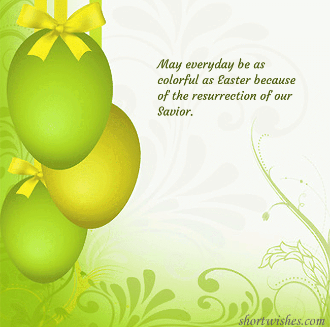 Beautiful easter greeting card