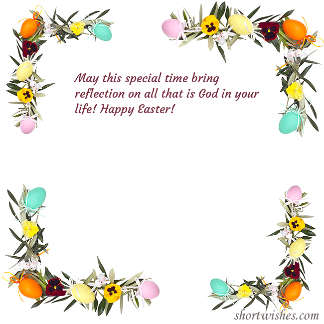 Easter greeting ecard