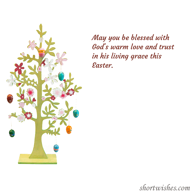 Happy Easter tree