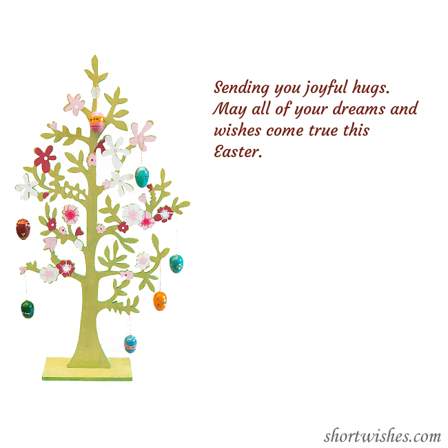 Happy Easter tree