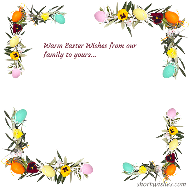 Easter greeting ecard