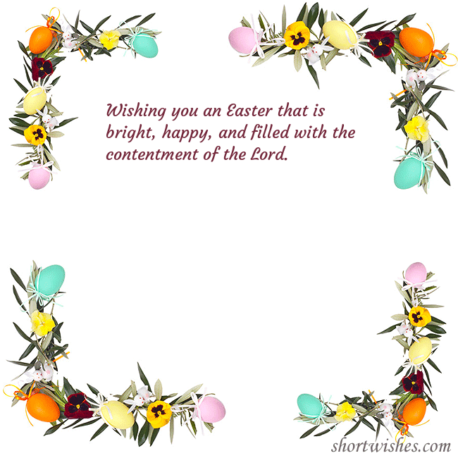 Easter greeting ecard