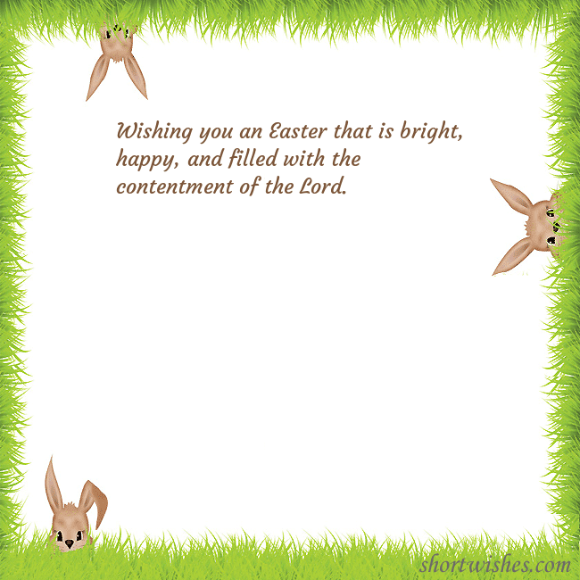 Easter ecards with rabbits