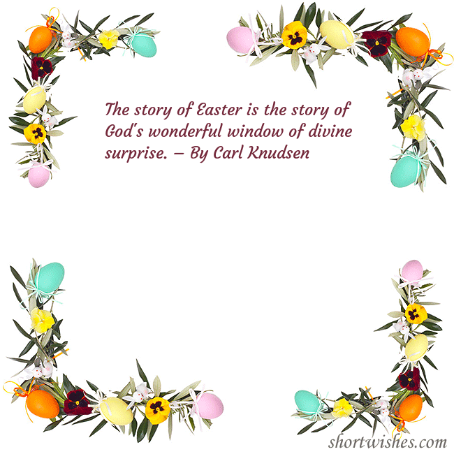 Easter greeting ecard