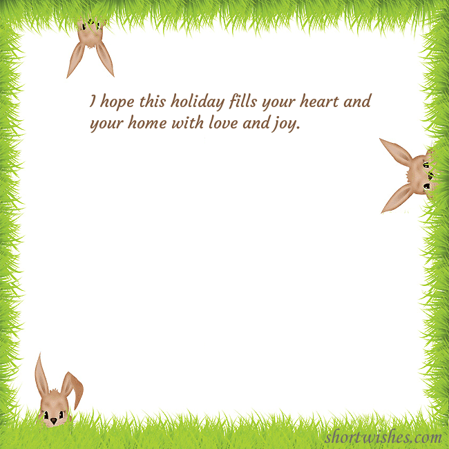 Easter ecards with rabbits