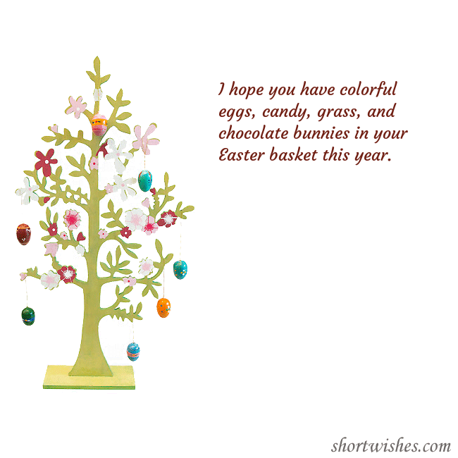 Happy Easter tree