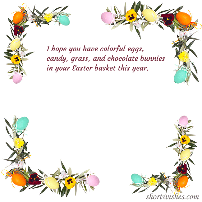 Easter greeting ecard