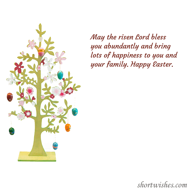 Happy Easter tree