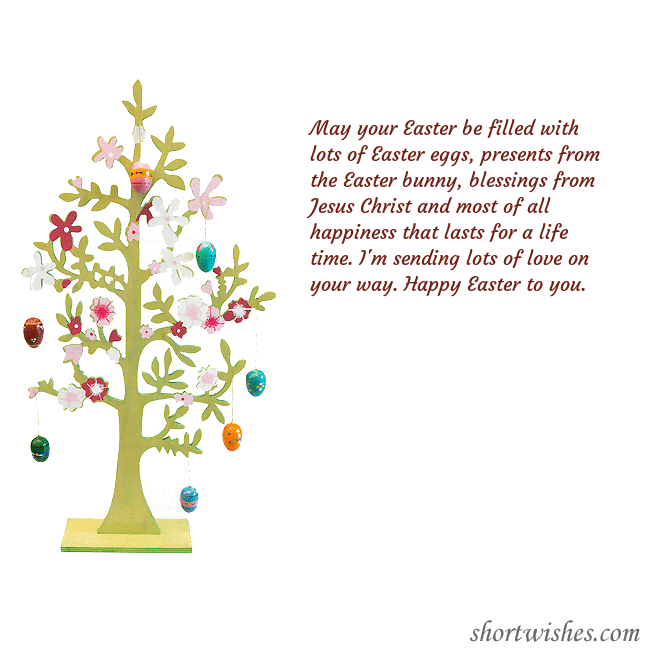 Happy Easter tree