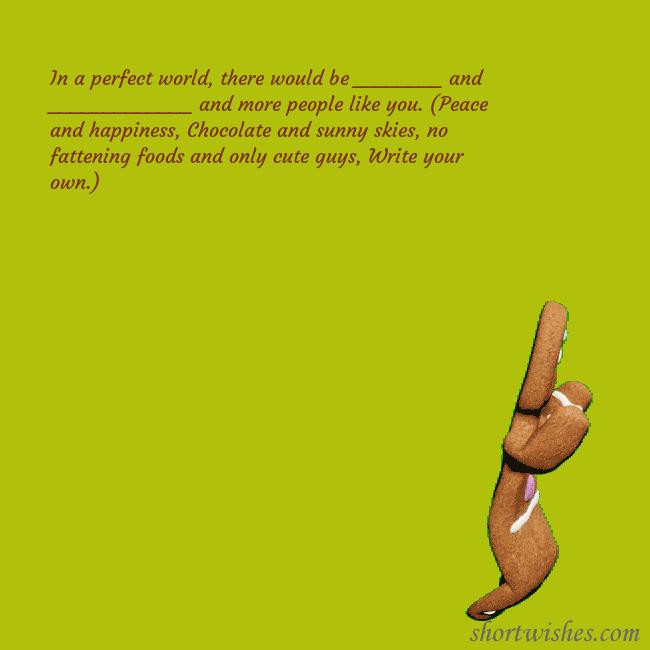 Animated ecard with a dancing gingerbread man