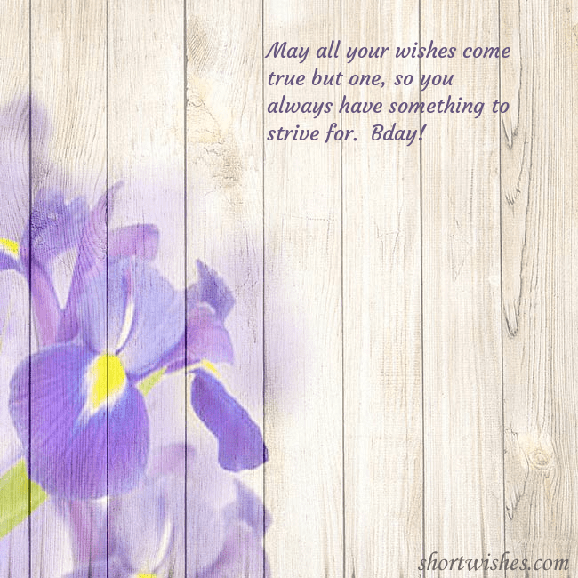Postcard with irises