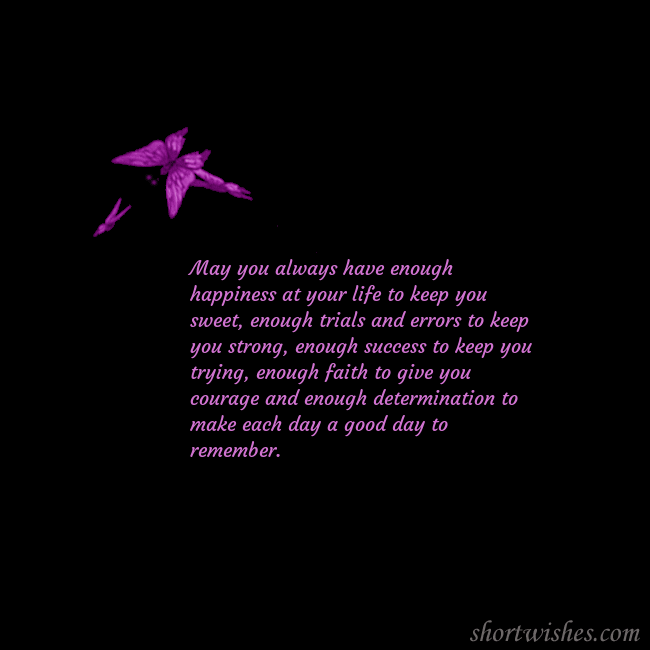 Greeting ecard with flying butterflies