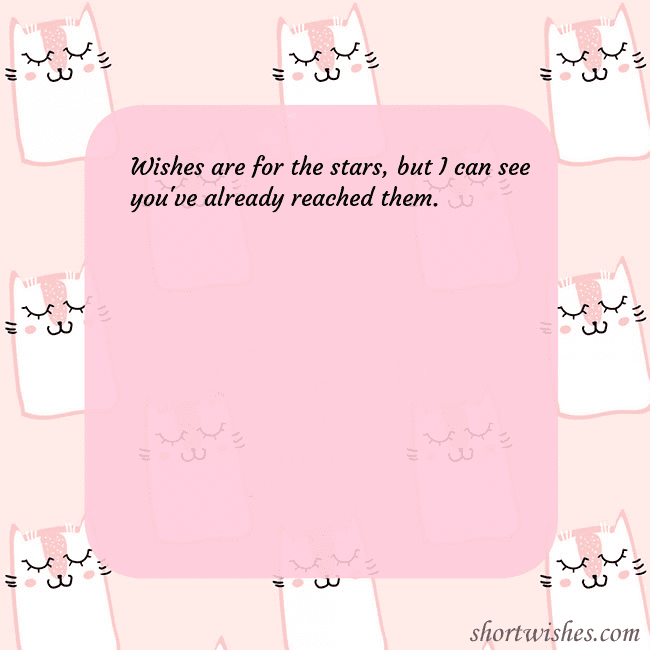 Pink postcard with funny cats