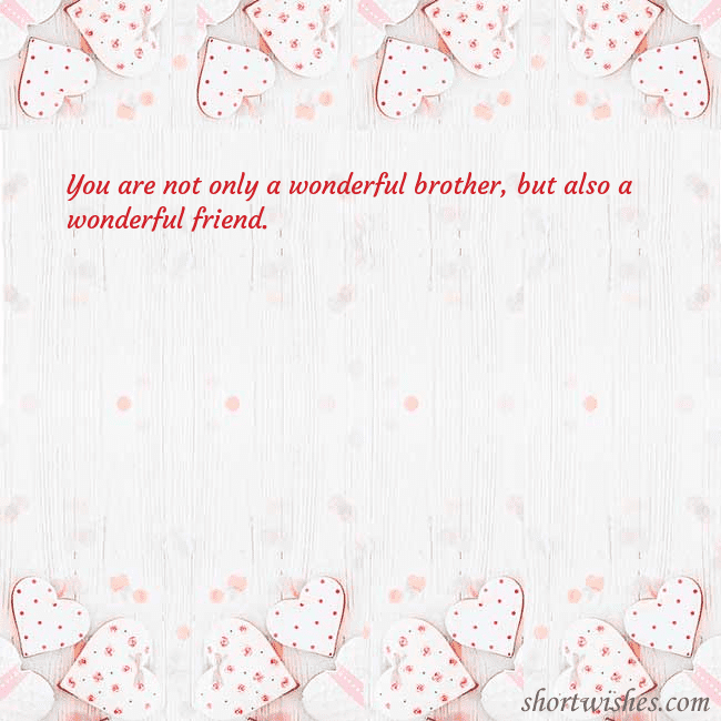 Postcard with white hearts