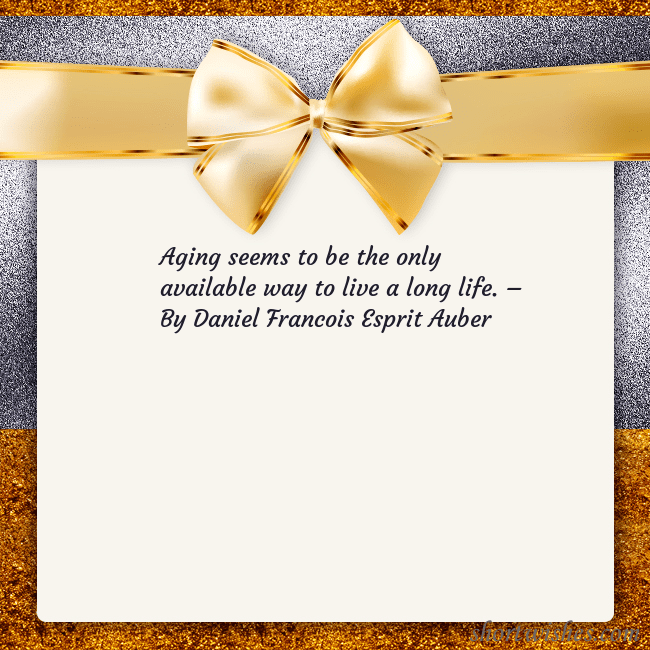 E-card with a gold shimmering ribbon