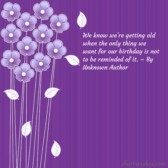 Greeting ecard with small flowers