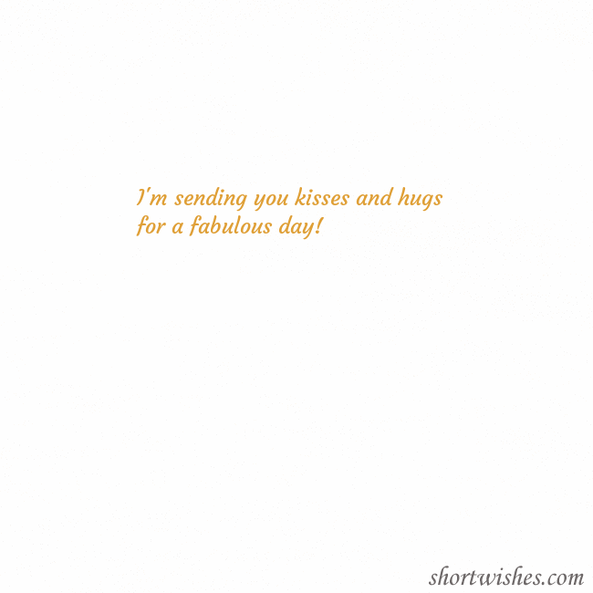E-card animated golden heart