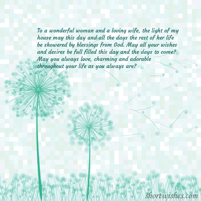 Postcard with dandelion clocks