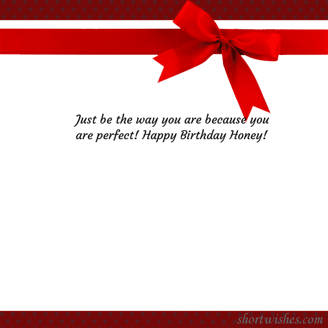 Greeting ecard with red ribbon