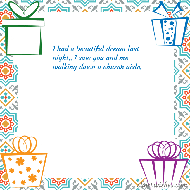 E-card with gifts